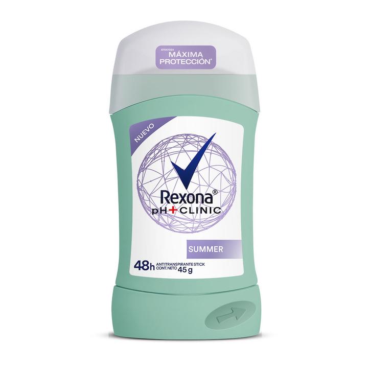 Antitranspirante Barra Ph + Clinic Summer 45 G