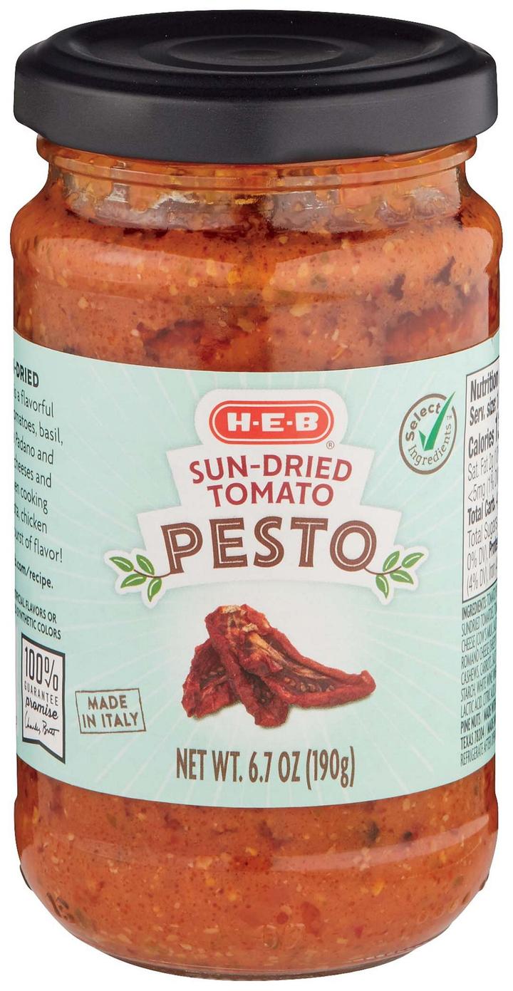 Heb Pesto Tomates Deshidratados 190 G