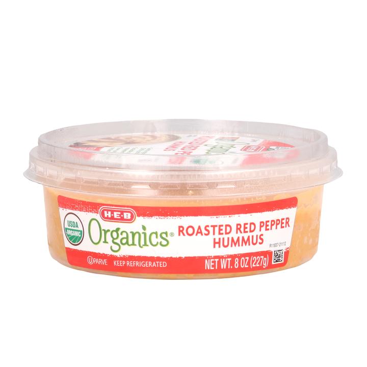 Heb Hummus Pimiento Rojo Orgánico 227 G