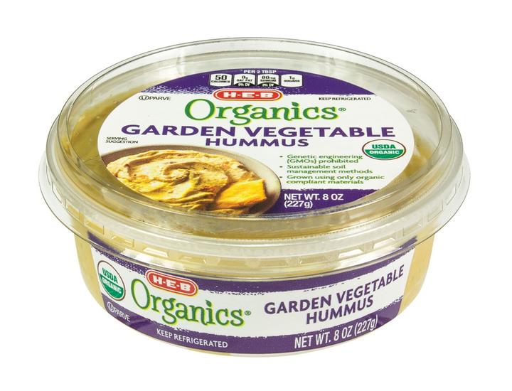 Hummus Vegetales Org 227 G