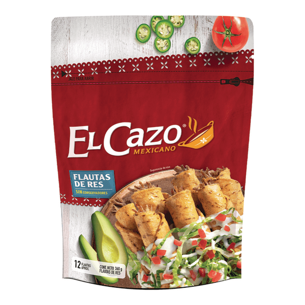 Flautas De Res 12 Pz