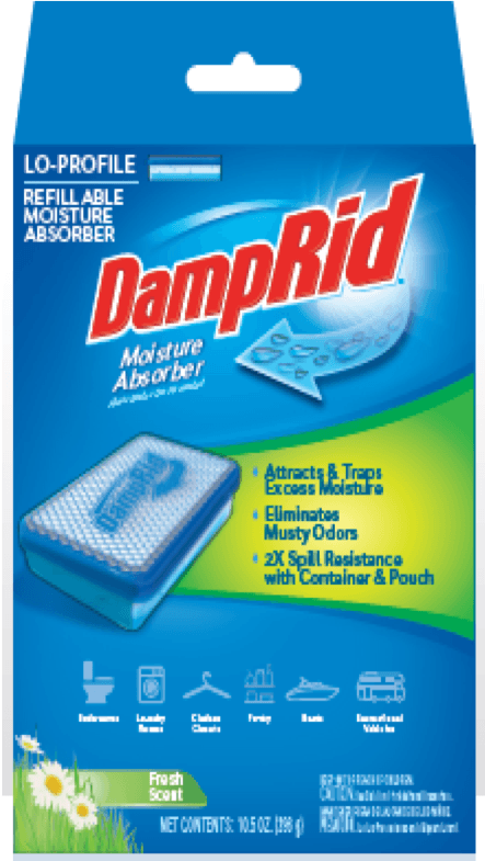Damp Rid Absorbente De Humedad Fragancia Fresca 10.05 Oz 1 Pz