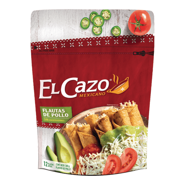 Flautas De Pollo 12 Pz