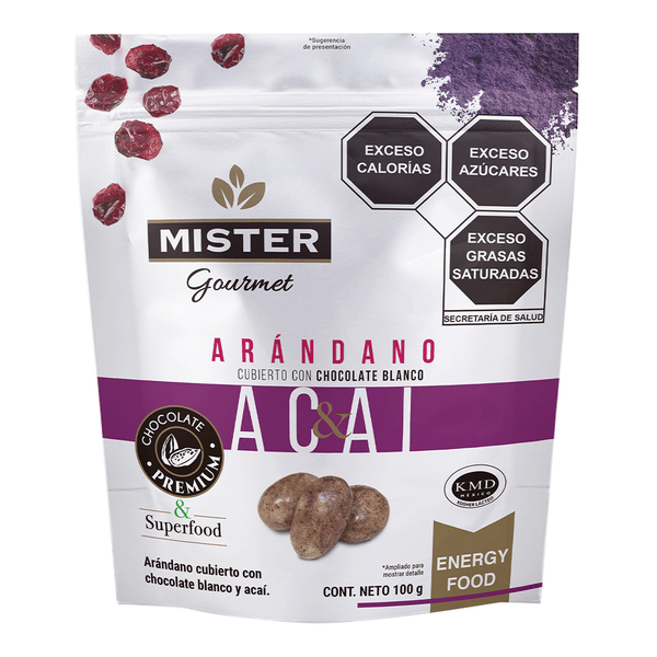 Arándano Chocolate Con Acaí R 100 G