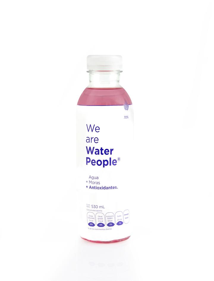 Agua Sabor Moras Con Antioxidantes 530 Ml