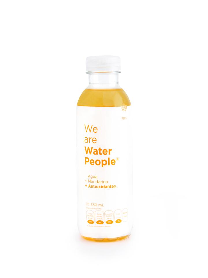 Agua Sabor Mandarina Con Anitoxidantes 530 Ml
