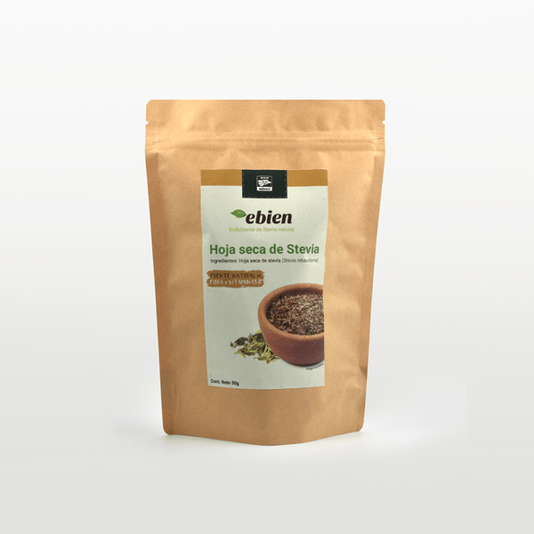 Ebien Hoja Seca Stevia Natural 50 G