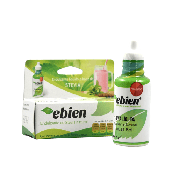 Ebien Endulzante De Stevia Lìquida Gotero 60 G