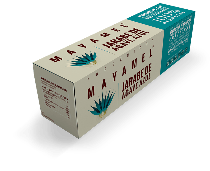 Mayamel Jarabe Agave Organico 60 Sobres 480 G