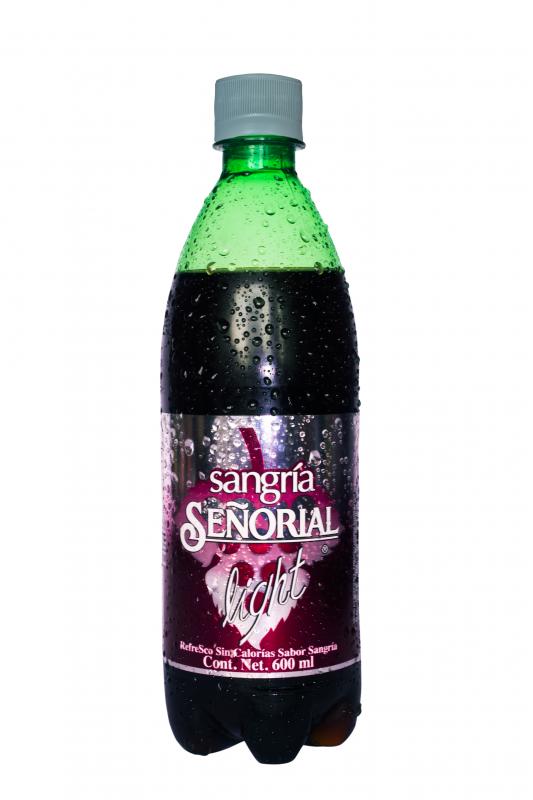 Bebida Carbonatada Sabor Sangría Light 600 Ml