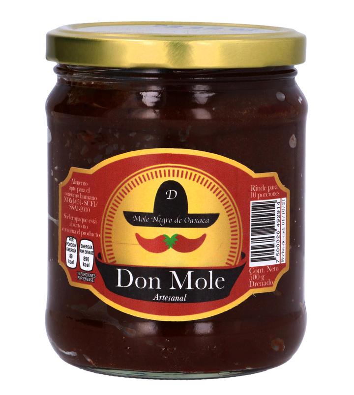 Don Mole Mole Negro Estilo Oaxaqueño 500 G