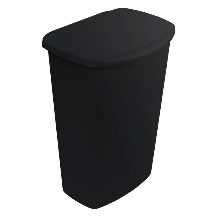 Bote De Basura 47l Gris Negro 1 Pz