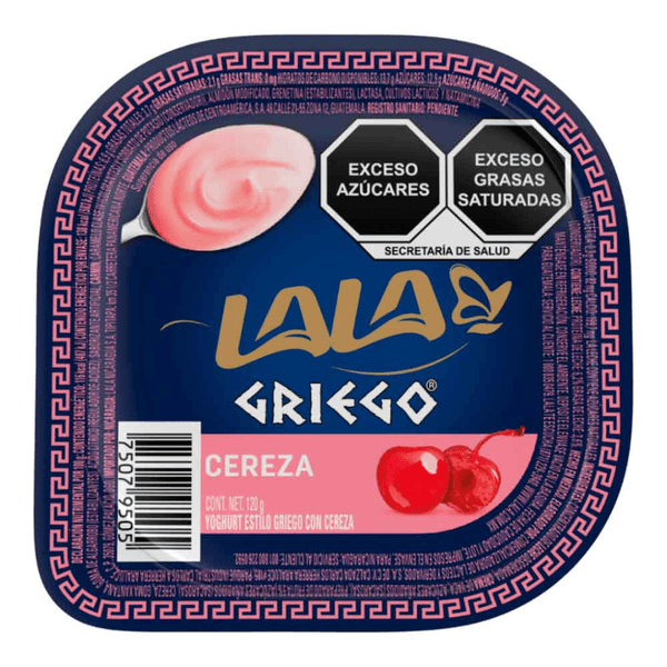 Lala Yogurt Batido Griego Cereza 120 G