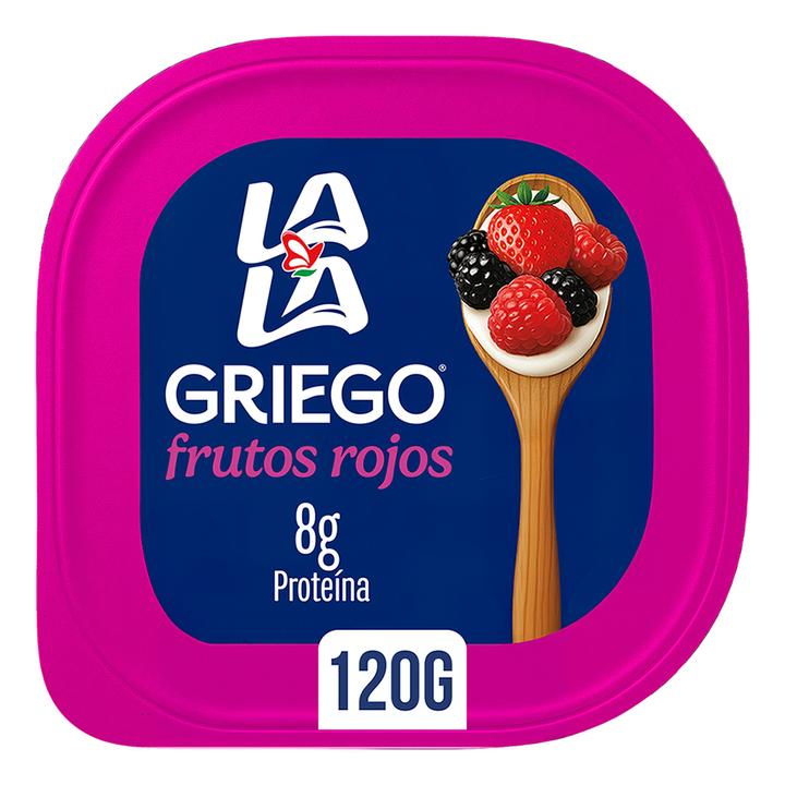 Lala Yogurt Batido Griego Frutos Rojos 120 G