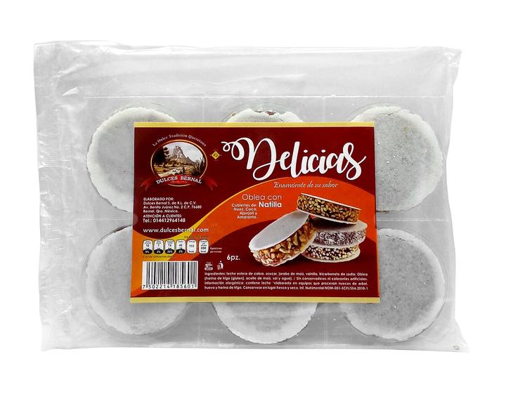 Natilla 6 Piezas 1 Pz