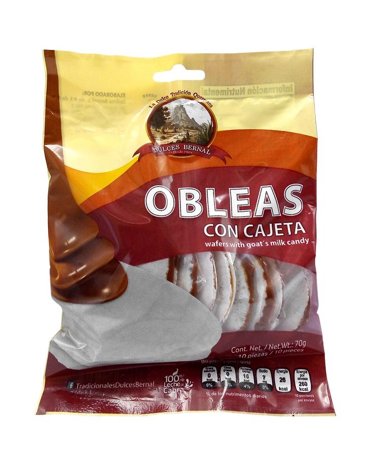 Oblea Mini Con Cajeta 1 Pz