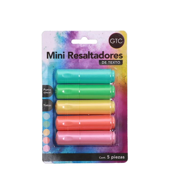 Marcatextos Tamaño Mini 4 Pz