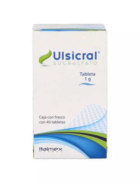 Italmex Ulsicral Sucralfato 40 Tabletas
