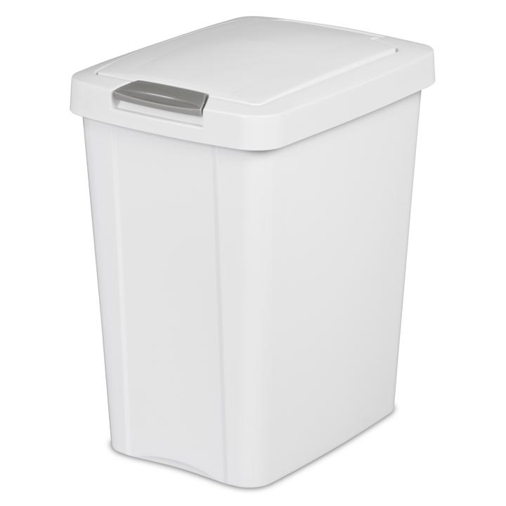 Bote Touchtop 7.5 Galones Blanco 1 Pz