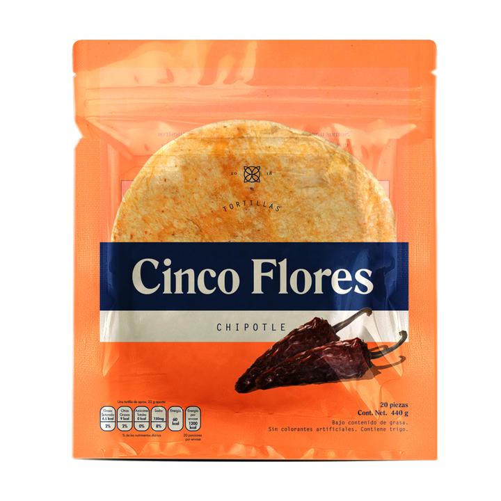 Tortilla De Harina Con Chipotle 440 G