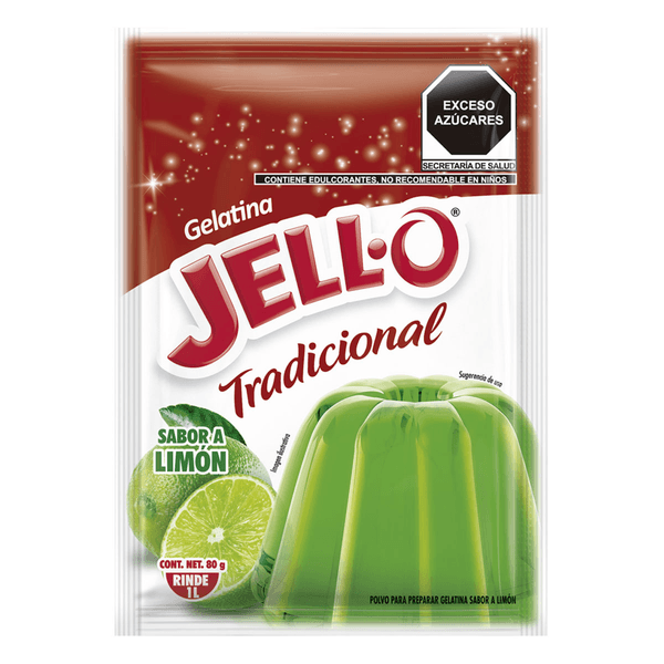 Jell O Tradicional Limon Jell O Tradicional Lim 80 G