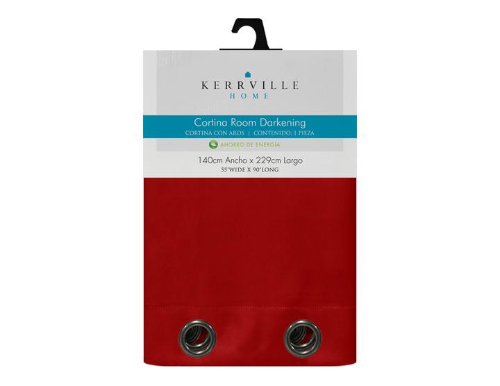 Cortina Santee Roja 1 Pz