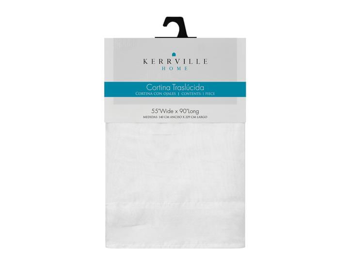 Cortina Traslucida Blanca 1 Pz