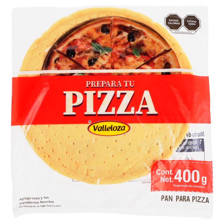 Base Para Preparar Pizza Valleloza 400 G