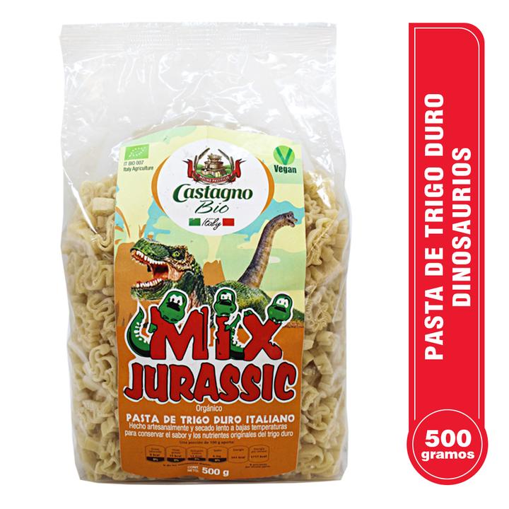 Castagno Pasta De Trigo Duro Dinosaurios 500 G