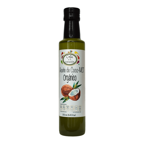 Aceite Coco Mct Organico 250ml 250 Ml