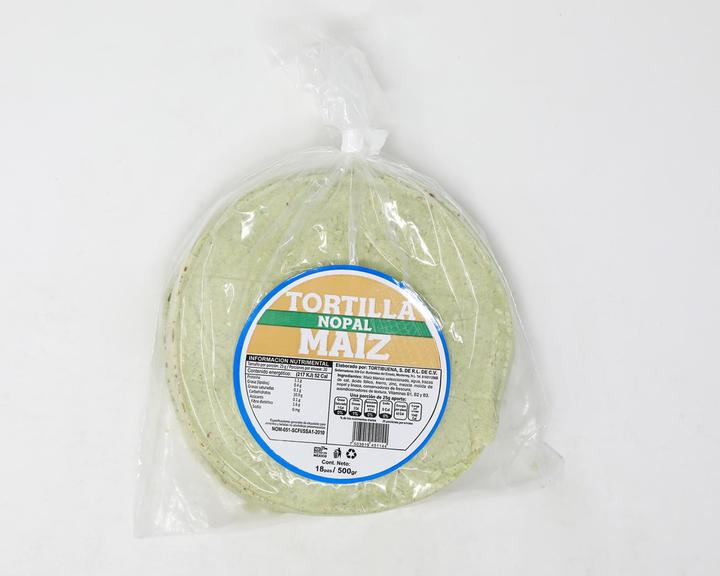 Tortillas De Maíz Nopal 18 Pz