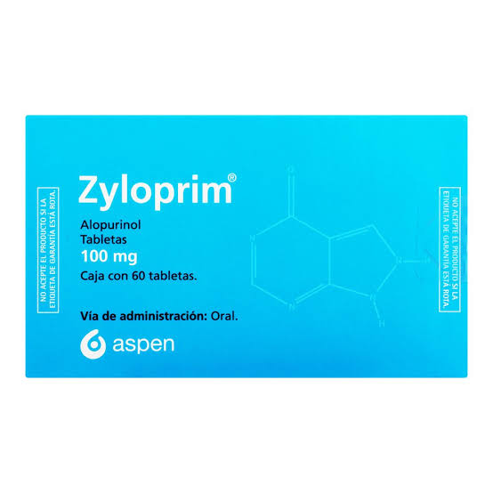 Zyloprim 100 Mg Tab 60 Alopurinol 60 Pz