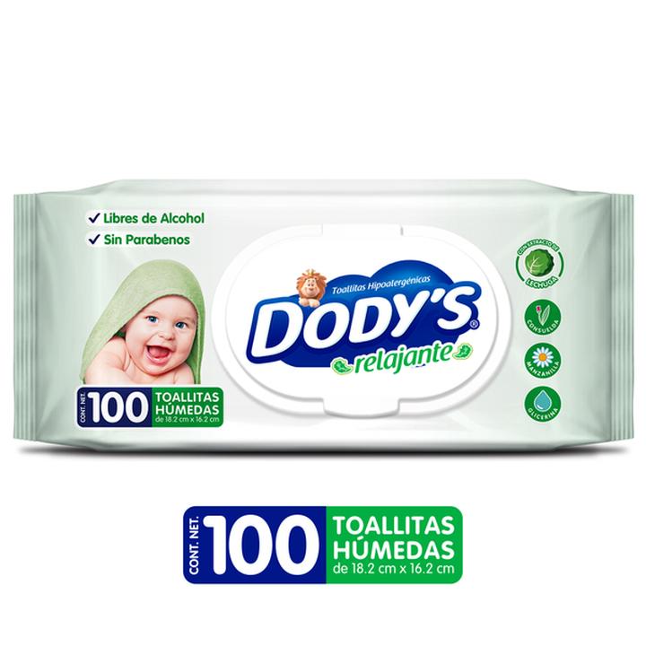 Toallita Humeda Relajante 100 Pz