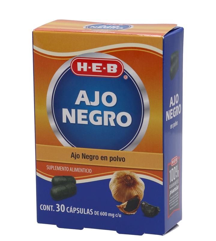 Ajo Negro Capsulas 30 Pz