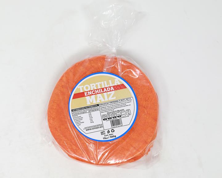 Tortillas De Maíz Enchilada 18 Pz