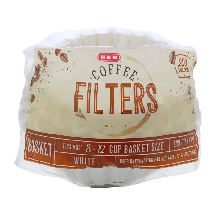 Filtro Para Café Canasta 8 A 12 Tazas 1 Pz