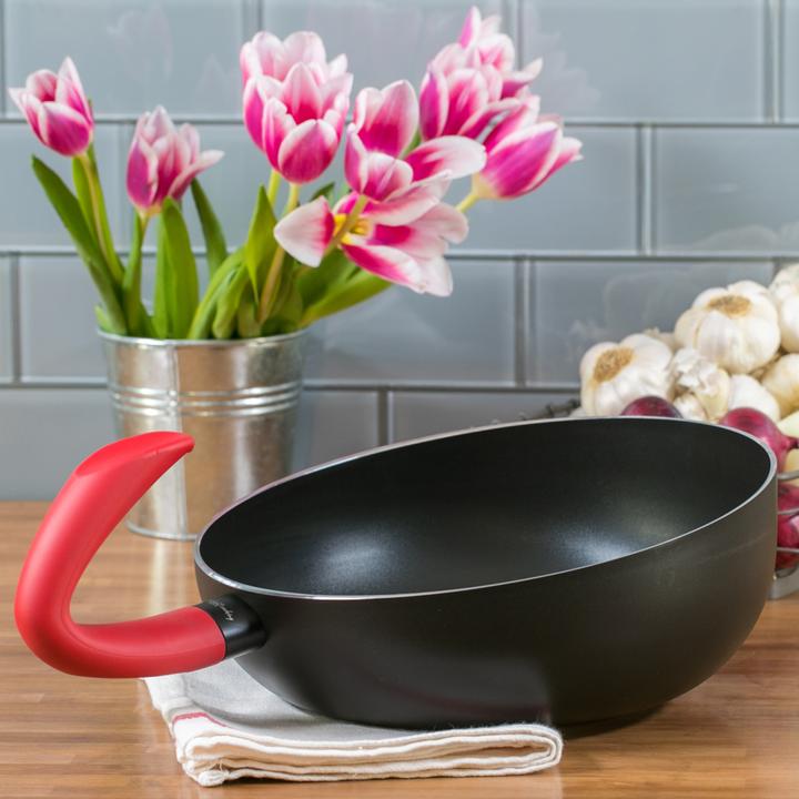 Olla Olla De Aluminio Rojo 1 Pz