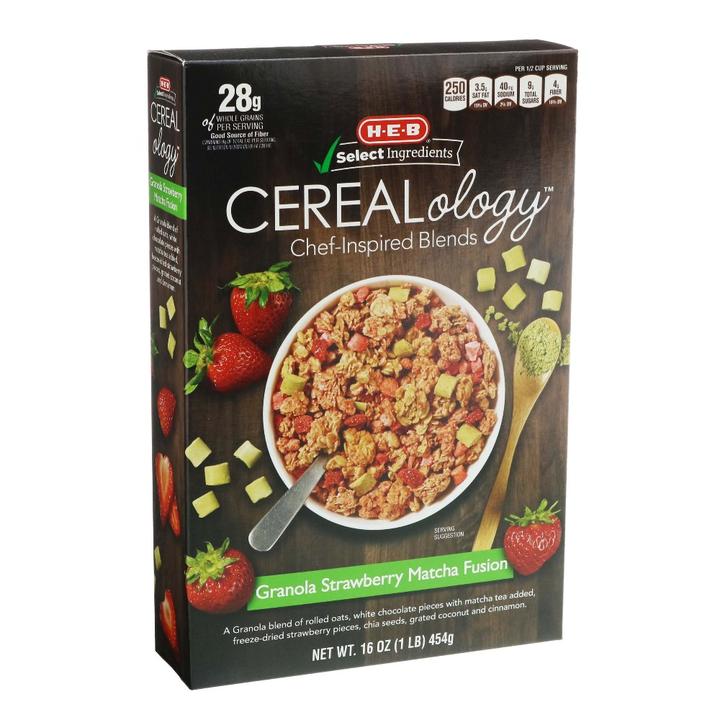 Cereal Cerealology Fresa Matcha 454gr 453 G