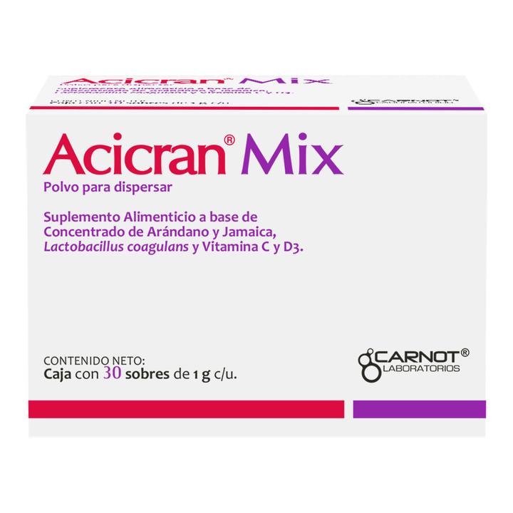 Acicran Mix Sobres 30x1g 1 Pz