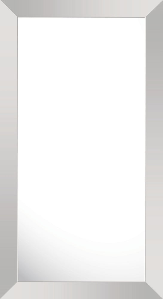 Espejo Decorativo M122 Plata 36x66cm 1 Pz