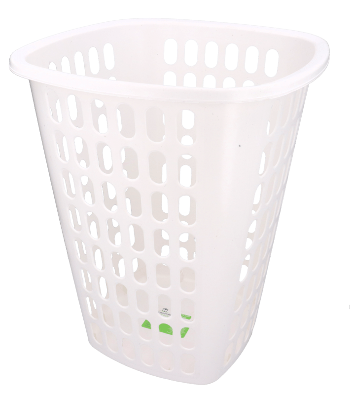 Cesto Alto Blanco Sin Tapa 1 Pz