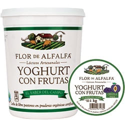 Flor De Alfalfa Yogurt De Ciruela Pasa 1 Kg