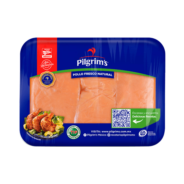 Milanesa Aplanada En Charola 1 Kg