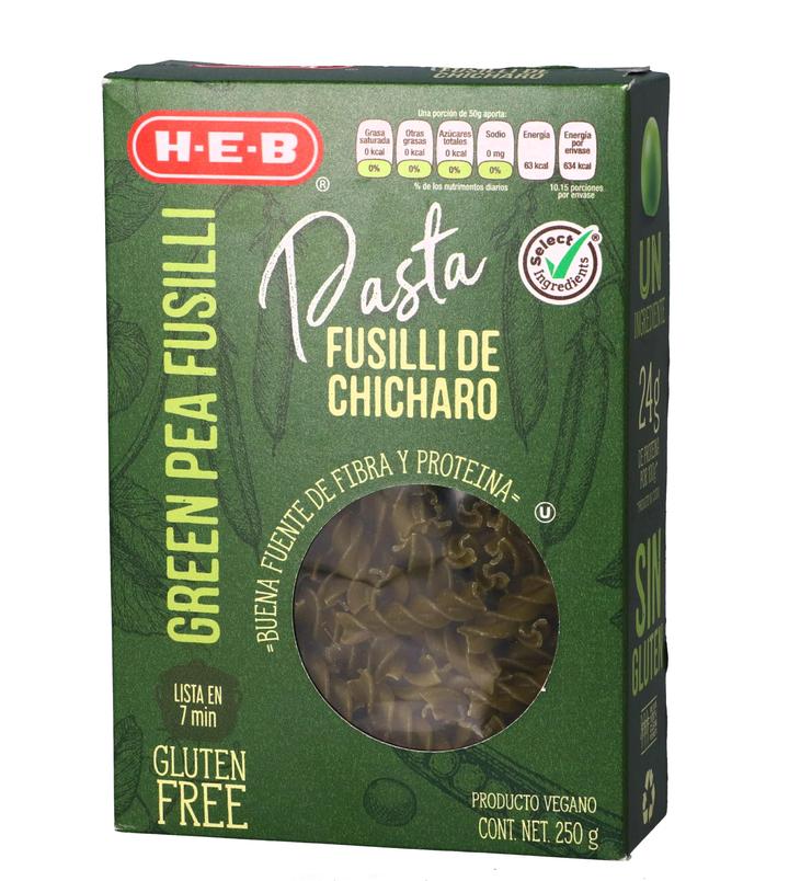 Heb Pasta Fusilli De Chícharo 250 G