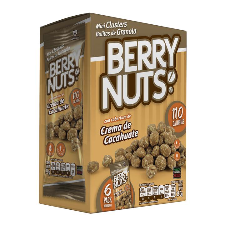 Bolitas De Ganola 6pack Crema De Cacahuate 150 G