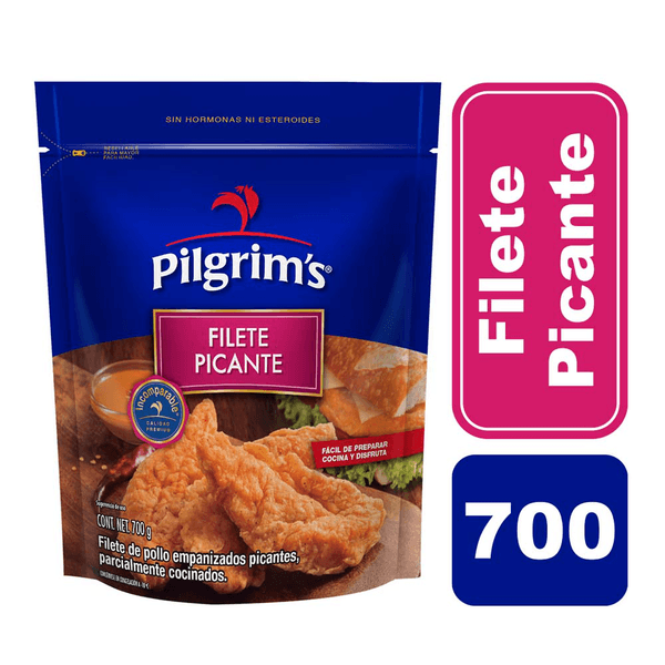 Pilgrims Filete De Pollo Empanizado Picante 700 G