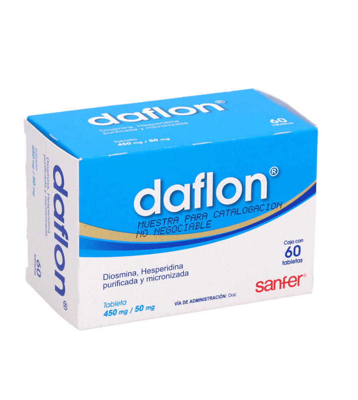 Daflon 450mg Tabletas 60 Pz