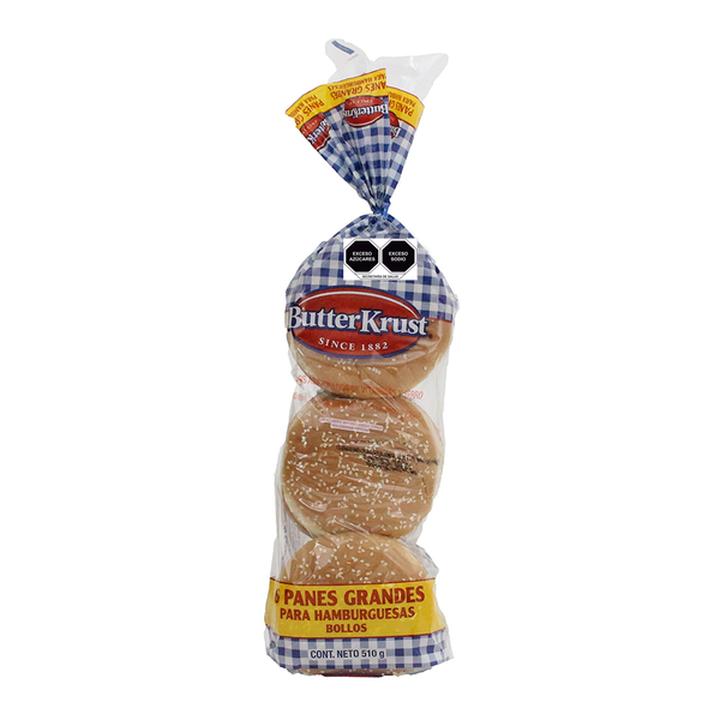 Butter Krust Pan Para Hamburguesa Jumbo 510 G