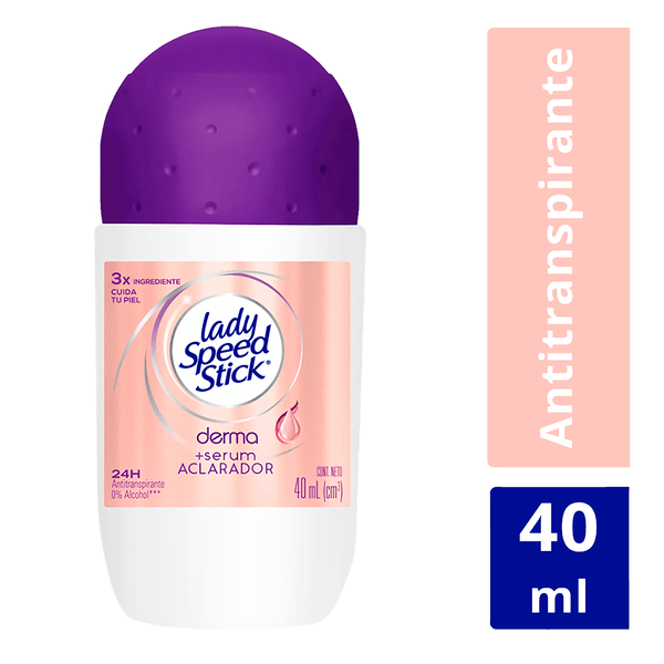 Antitranspirante En Roll On Serum Aclarador 40 Ml