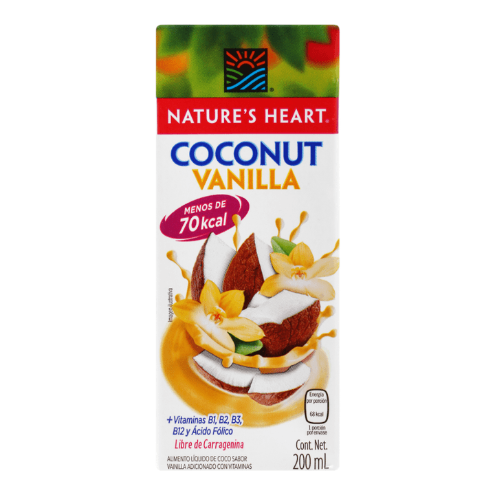 Leche Saborizada Coco Vainilla 200 Ml 200 Ml